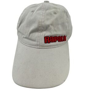 Rapala Powercap Fishing Hat Mens OSFM Tan LED Lighted‎ Baseball Cap Embroidered